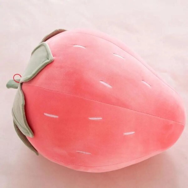 Adorable Strawberry Plush Pillow - Image 3