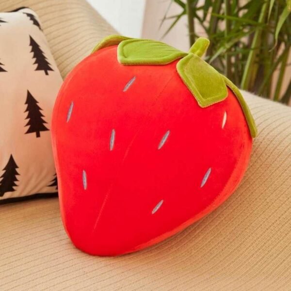 Adorable Strawberry Plush Pillow